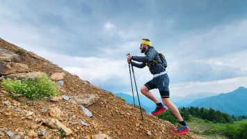 Běhání s holemi, nordic running