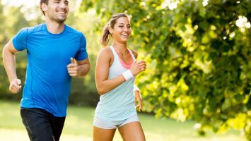 Jogging a hubnutí