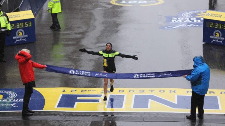 Bostonský maraton vyhrála Američanka