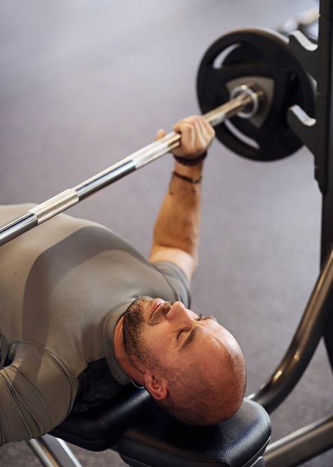 Cvičební kout v ložnici